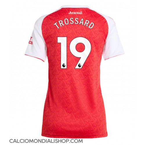 Maglie da calcio Arsenal Leandro Trossard #19 Prima Maglia Femminile 2025-26 Manica Corta